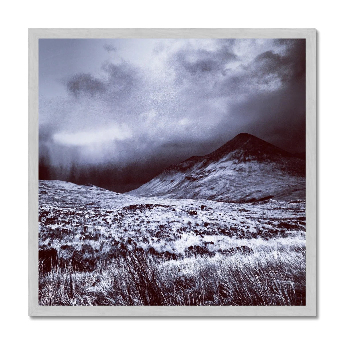A Brooding Glen Varagil Antique Framed Print - Skye Art Gallery Scotland Worldwide Shipping Paintings | Prints | Gifts from by Scottish
