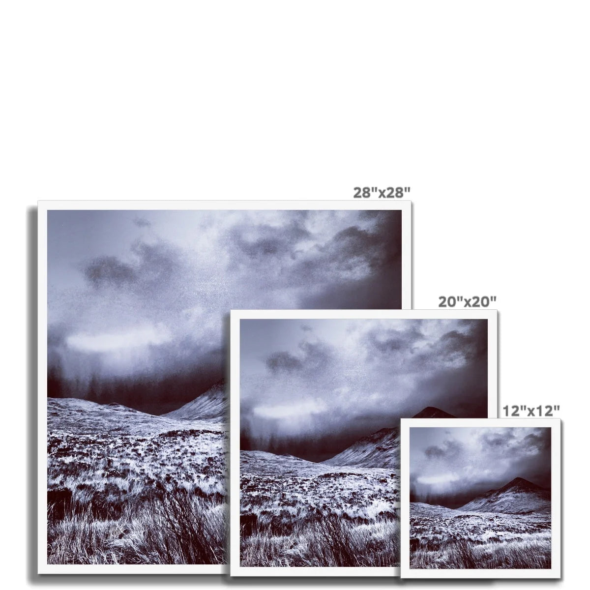 A Brooding Glen Varagil Framed Print - Skye Art Gallery Scotland Worldwide Shipping Paintings | Prints | Gifts from by Scottish Artist