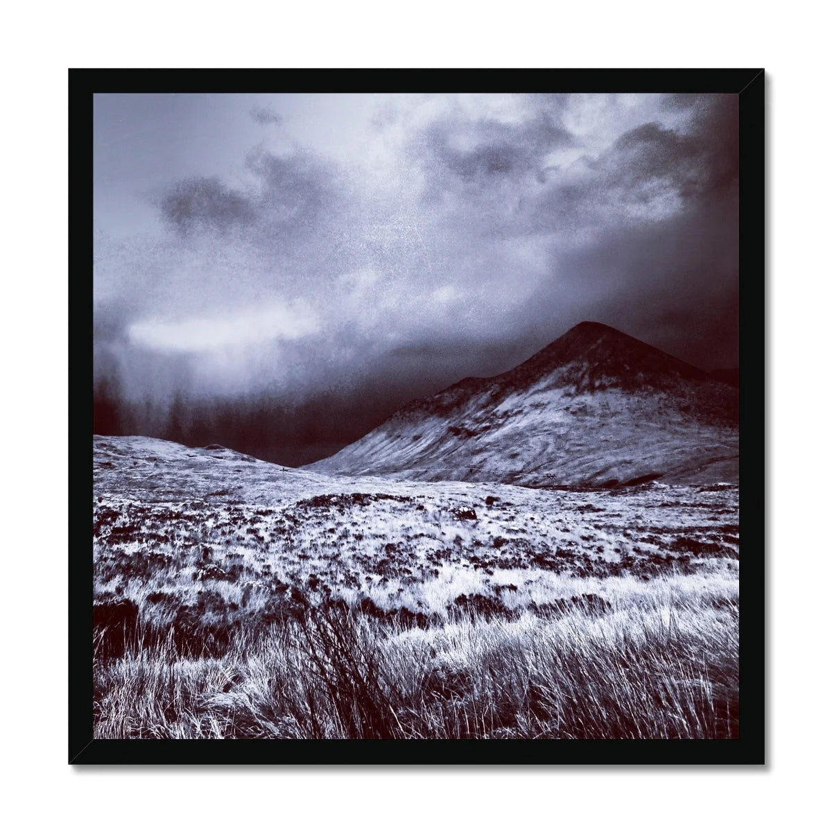 A Brooding Glen Varagil Framed Print - Skye Art Gallery Scotland Worldwide Shipping Paintings | Prints | Gifts from by Scottish Artist