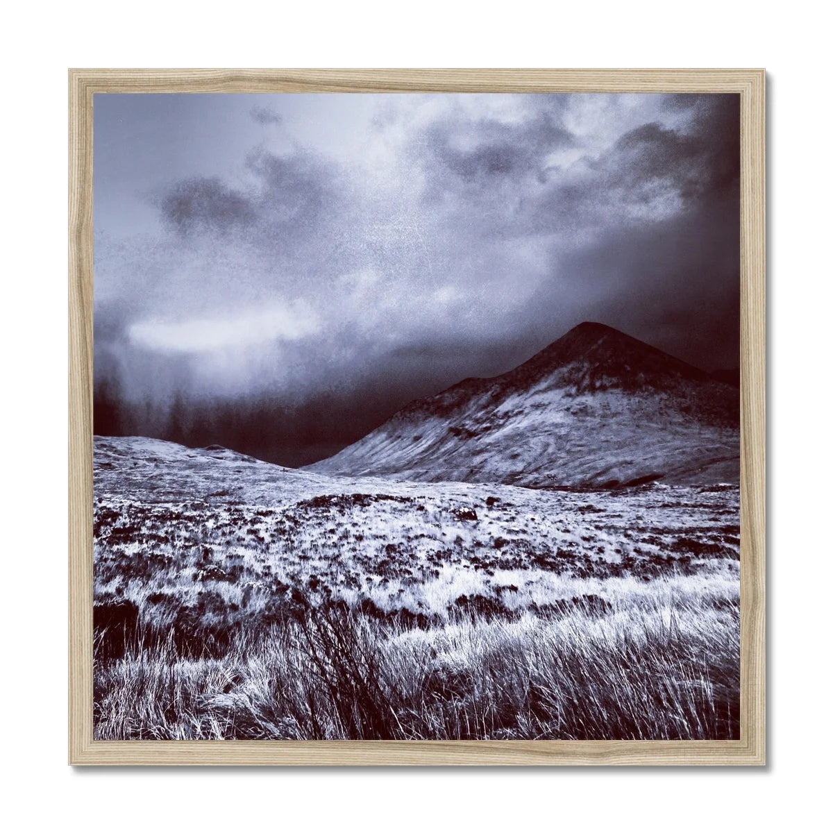 A Brooding Glen Varagil Framed Print - Skye Art Gallery Scotland Worldwide Shipping Paintings | Prints | Gifts from by Scottish Artist