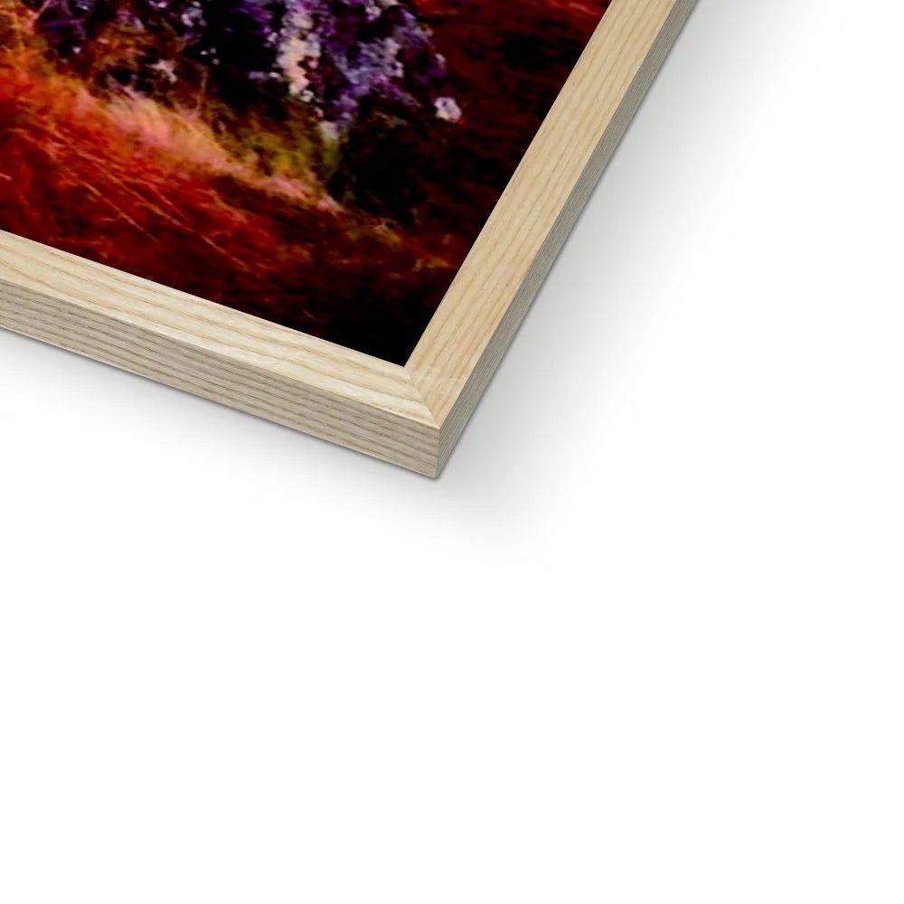 A Brooding Glencoe Framed Print - Art Gallery Scotland Worldwide Shipping Paintings | Prints | Gifts from by Scottish Artist Hunter