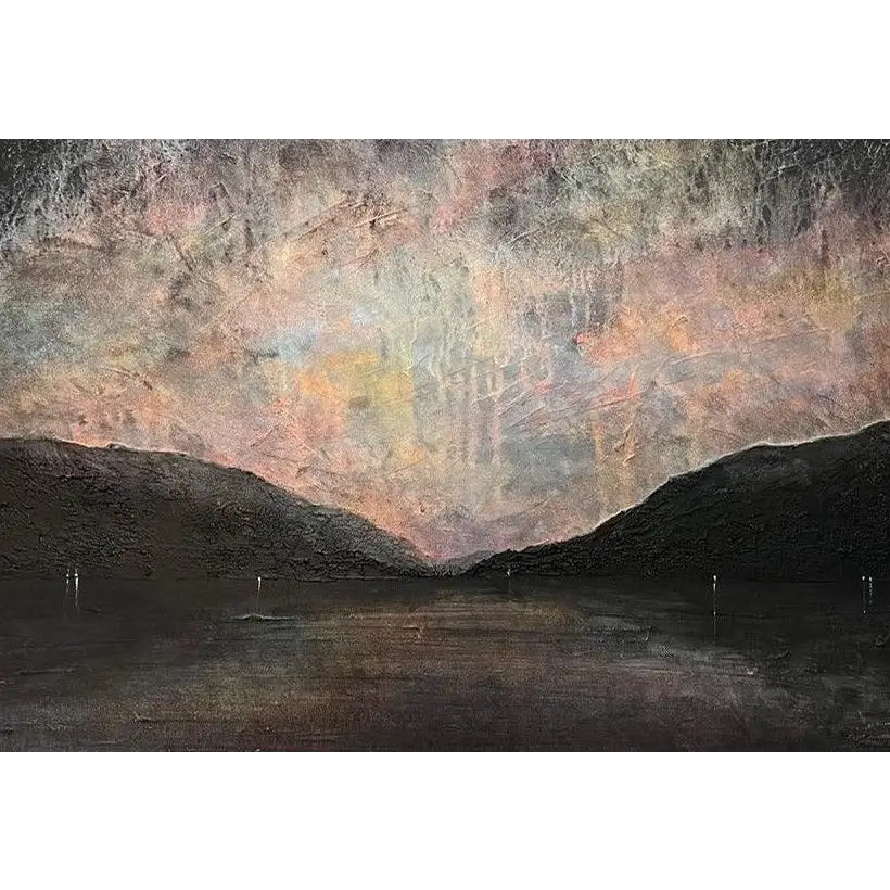 A Brooding Loch Lomond - Scottish Art Prints - Lochs & Mountains Gallery Scotland