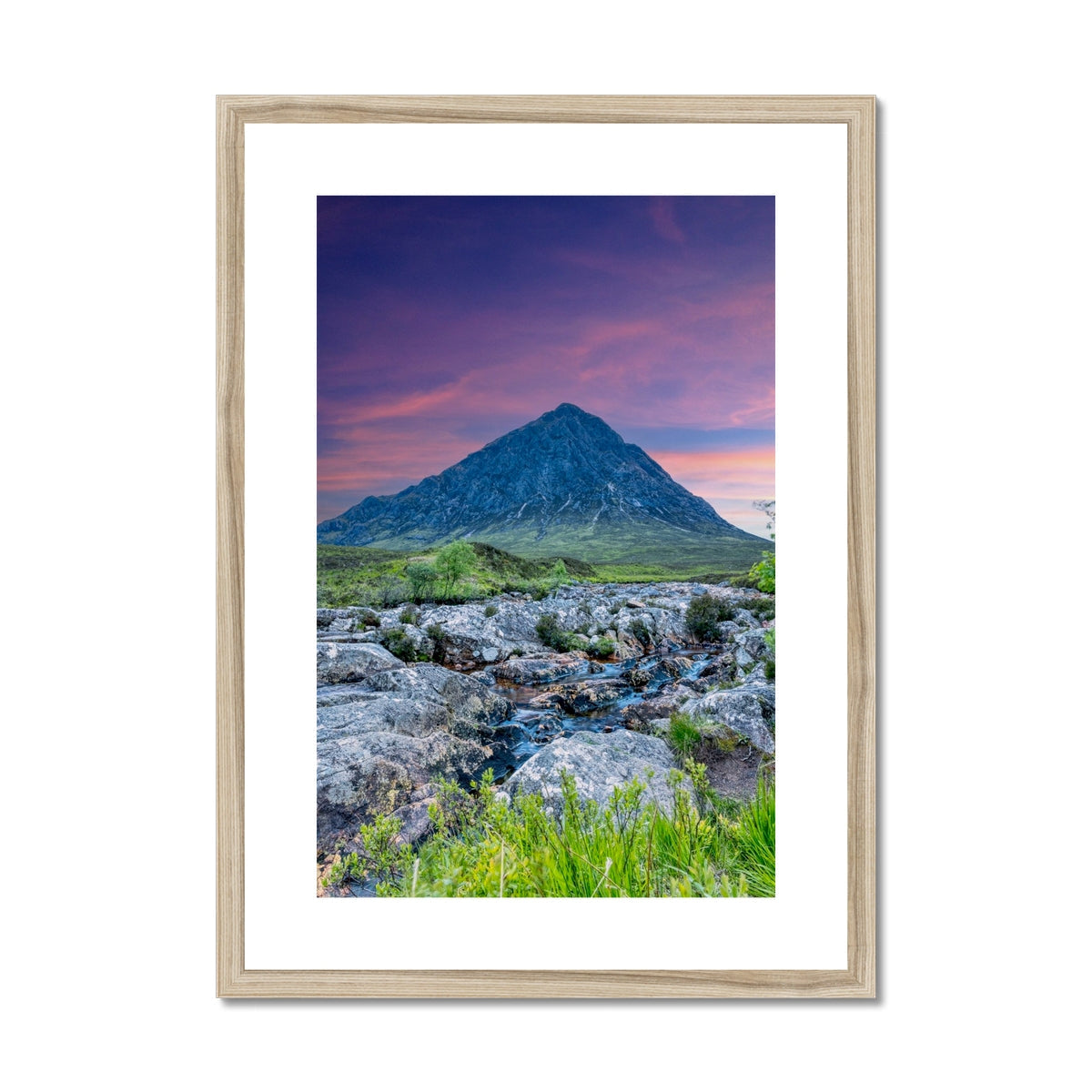 Buachaille Etive Mor Dawn Glencoe Scottish Landscape Photography | Framed &amp; Mounted Prints From Scotland