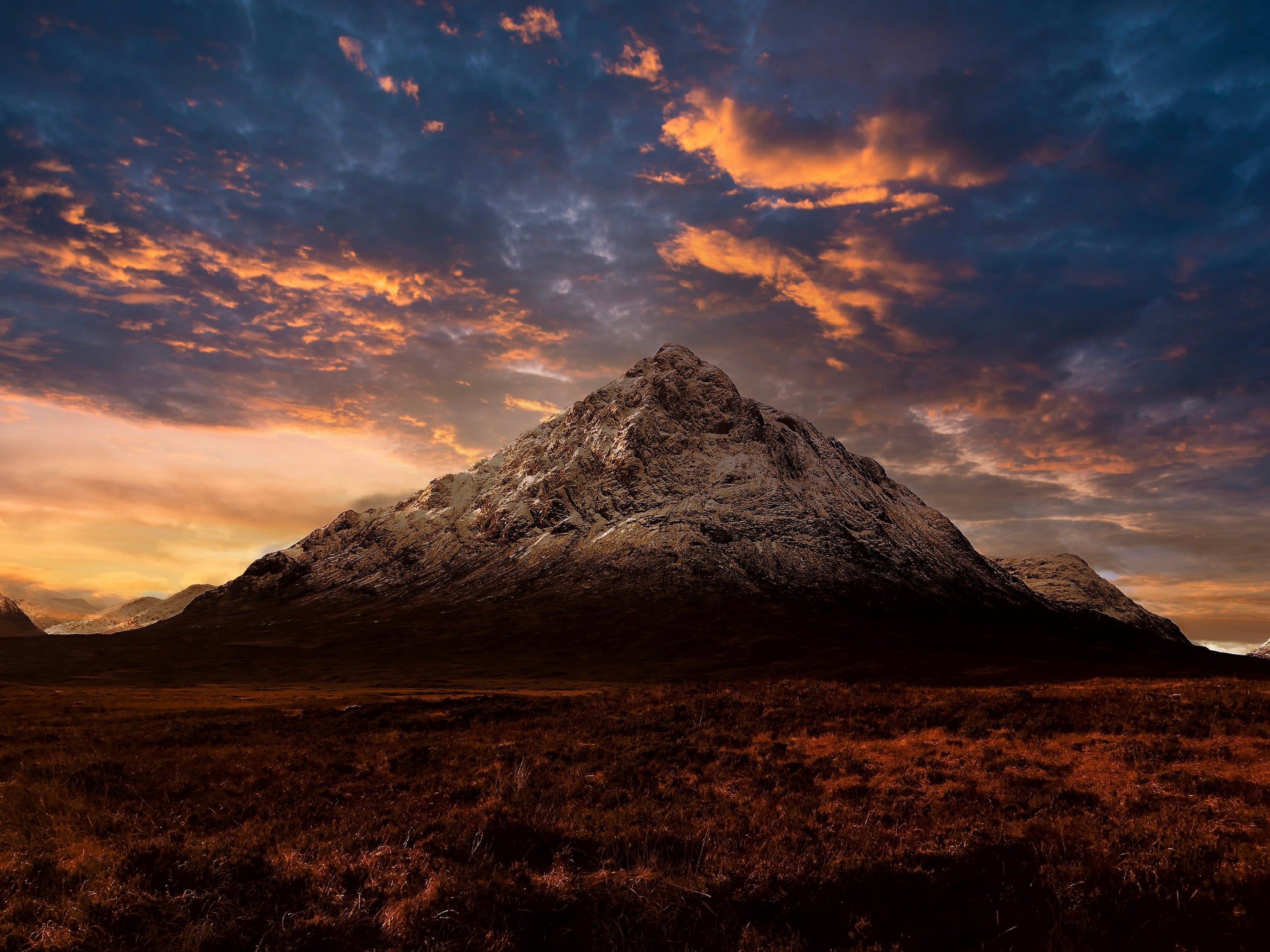 Buachaille Etive Mor Dusk Photography Prints
