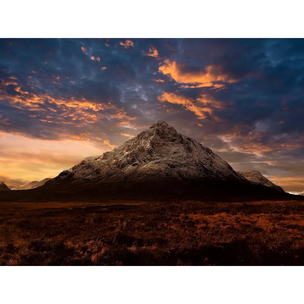 Buachaille Etive Mor Dusk - Scottish Photography Prints - Glencoe Art Gallery Scotland