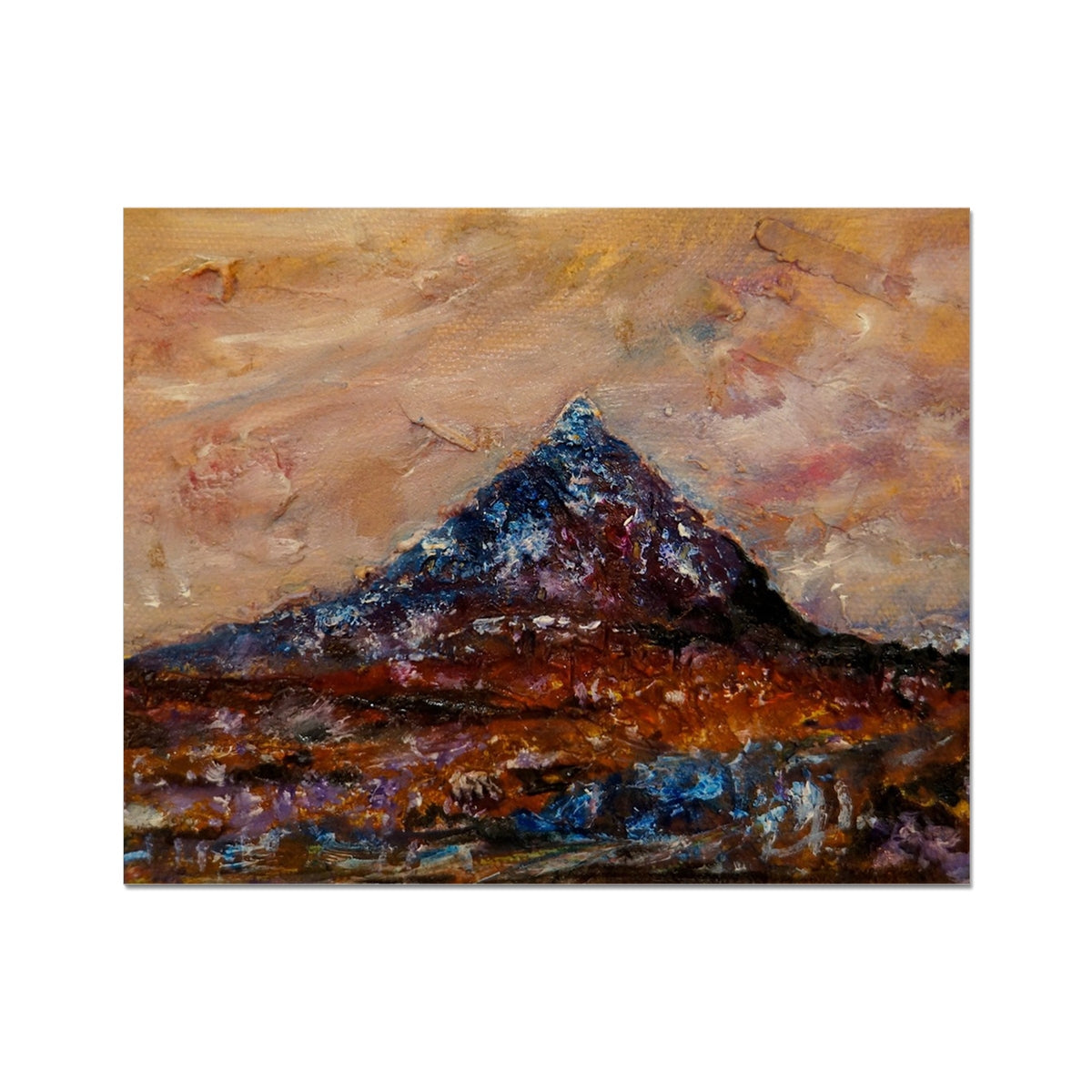 Buachaille Etive Mòr Painting | Artist Proof Collector Prints From Scotland