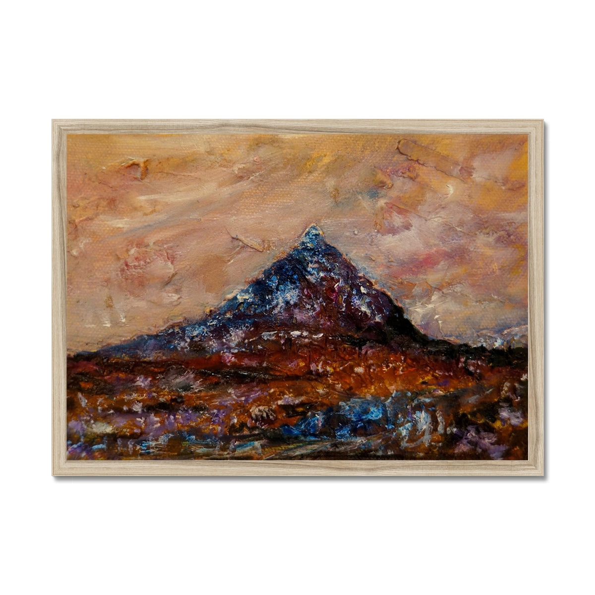 Buachaille Etive Mòr Painting | Framed Prints From Scotland