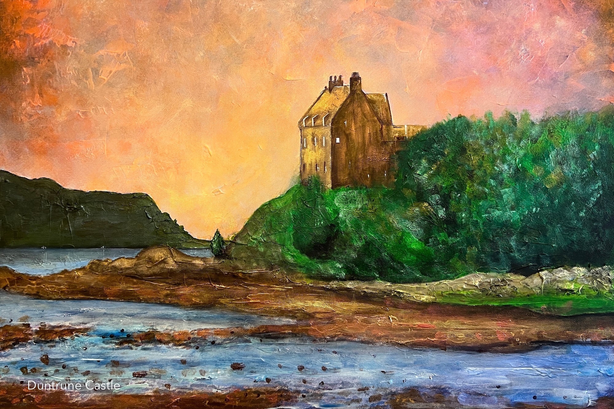 Buy Original Landscape Paintings Scotland-Scottish Artist Kevin Hunter