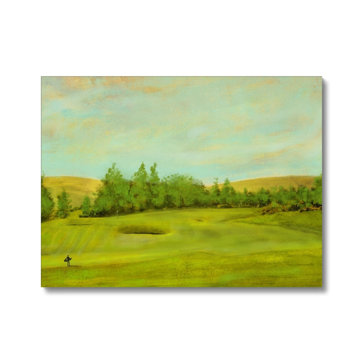 Gleneagles King's Golf Course, The 1st Painting | Canvas From Scotland