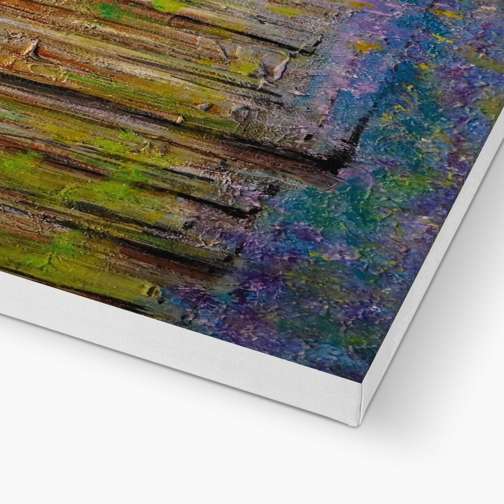 Highland Bluebells Eco Canvas | Scottish Art Gifts