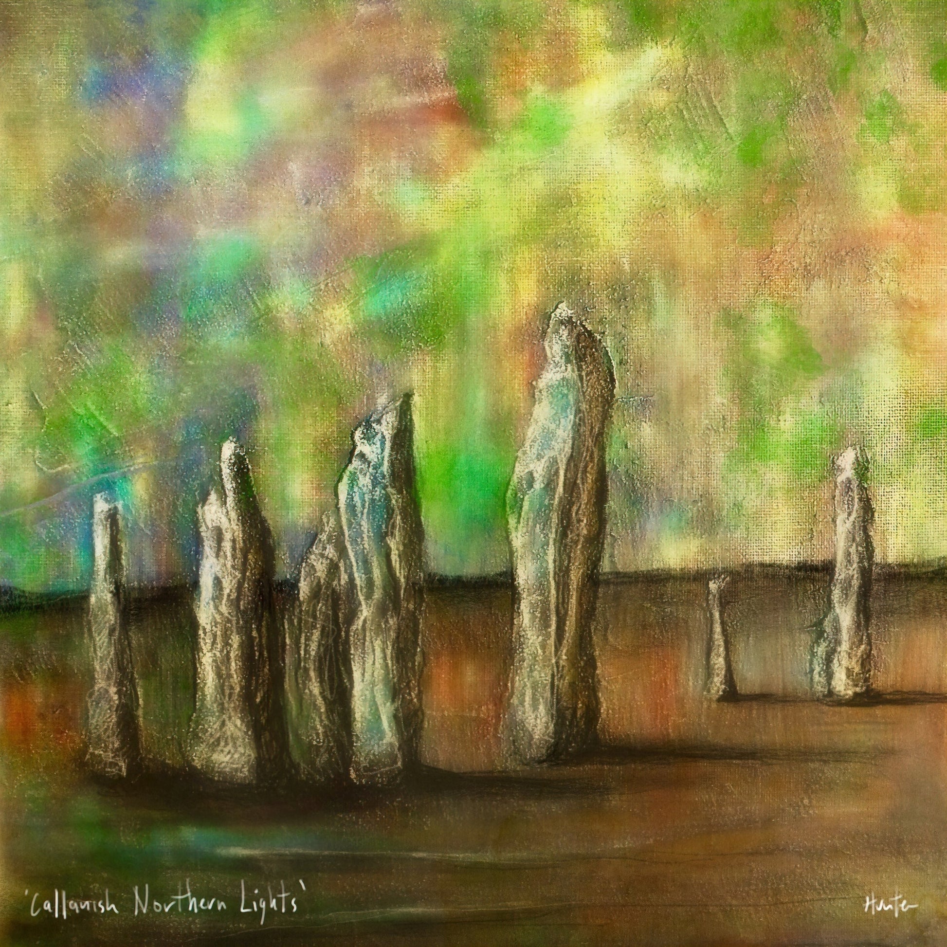 Callanish Northern Lights Lewis | Scotland In Your Pocket | Scottish Art Gifts