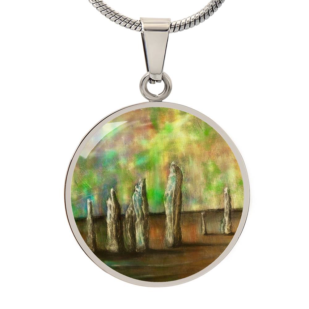 Callanish Northern Lights | Scottish Art Jewellery | Luxury Necklace