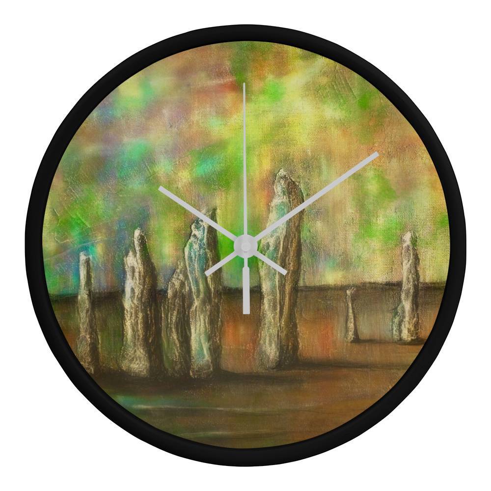 Callanish Northern Lights | Wall Art Clock | Scotland