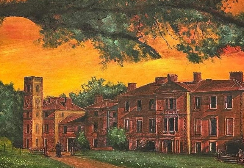 Cambo House St Andrews Scottish Landscape Painting