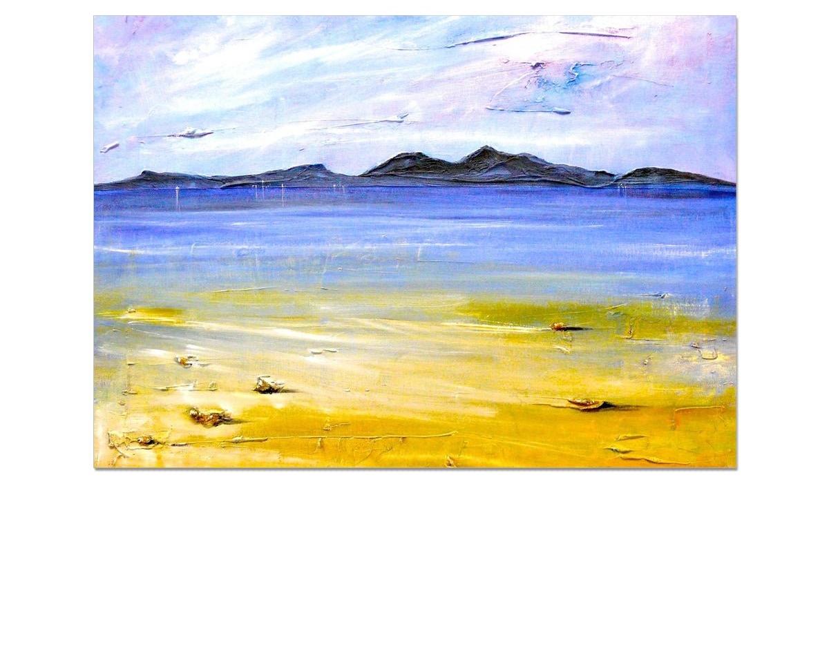 Camusdarach Beach Arisaig-art-painting-scotland