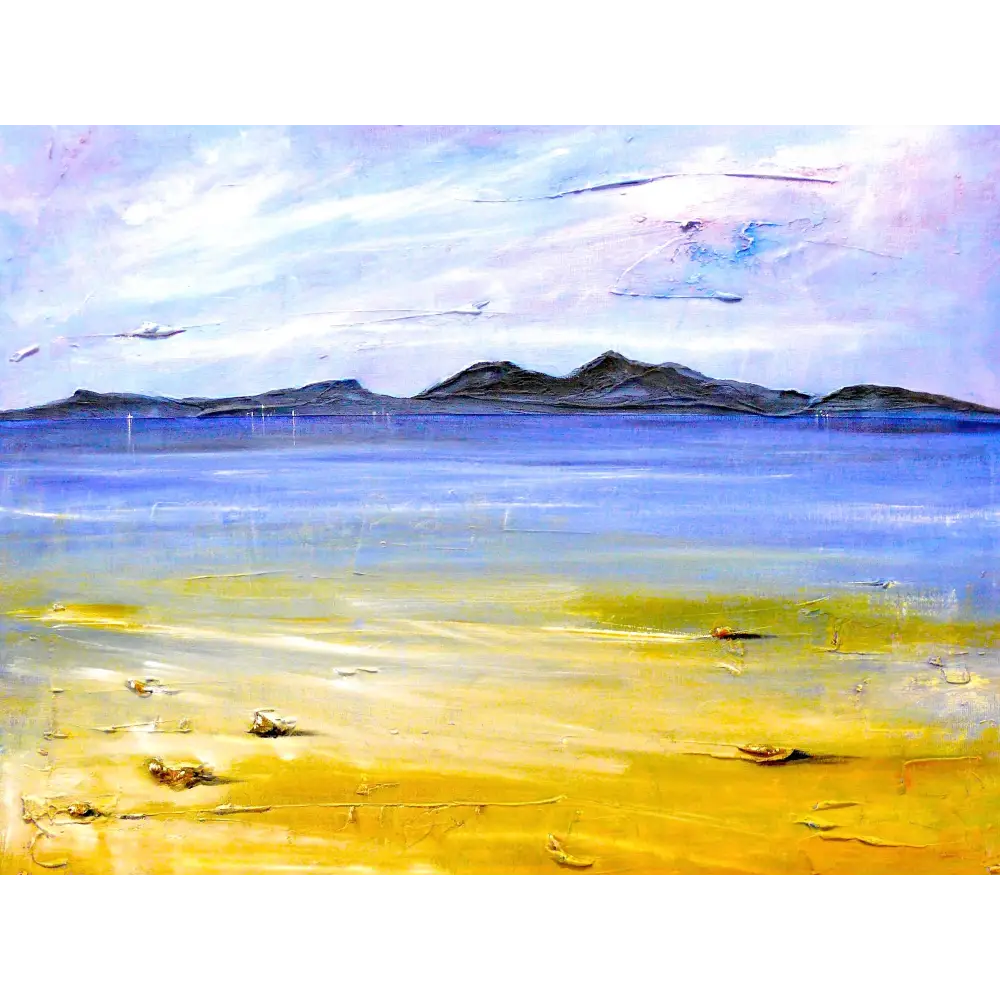 Camusdarach Beach Arisaig - Scottish Art Prints - Highlands & Lowlands Gallery Scotland