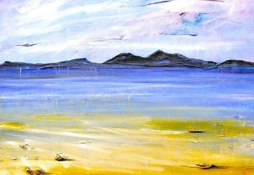 Camusdarach Beach Arisaig Scottish Landscape Painting