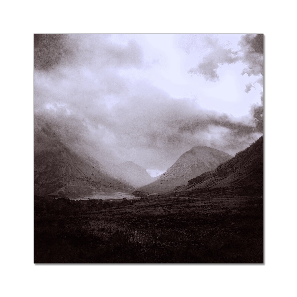 Glencoe Mist C-Type Print | Scottish Art Gifts