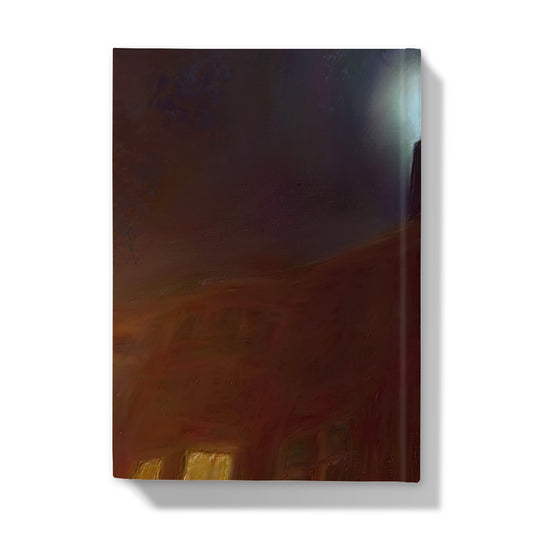 A Moonlit Tenement Hardback Journal | Scottish Art Gifts