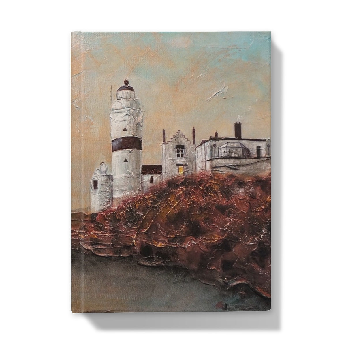 Cloch Lighthouse Dawn Art Gifts Hardback Journal