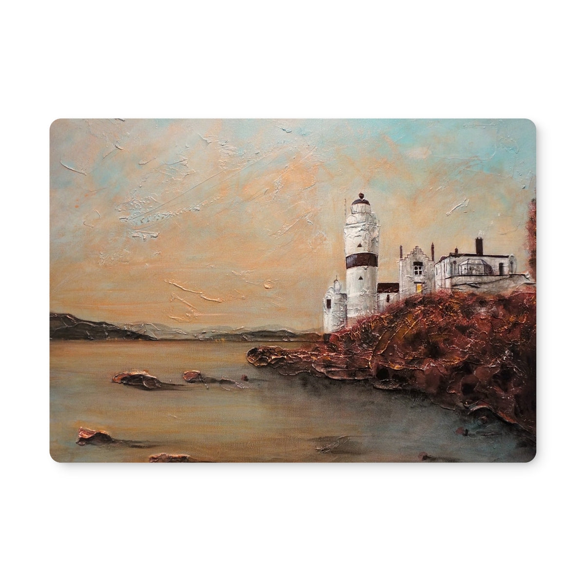 Cloch Lighthouse Dawn Art Gifts Placemat