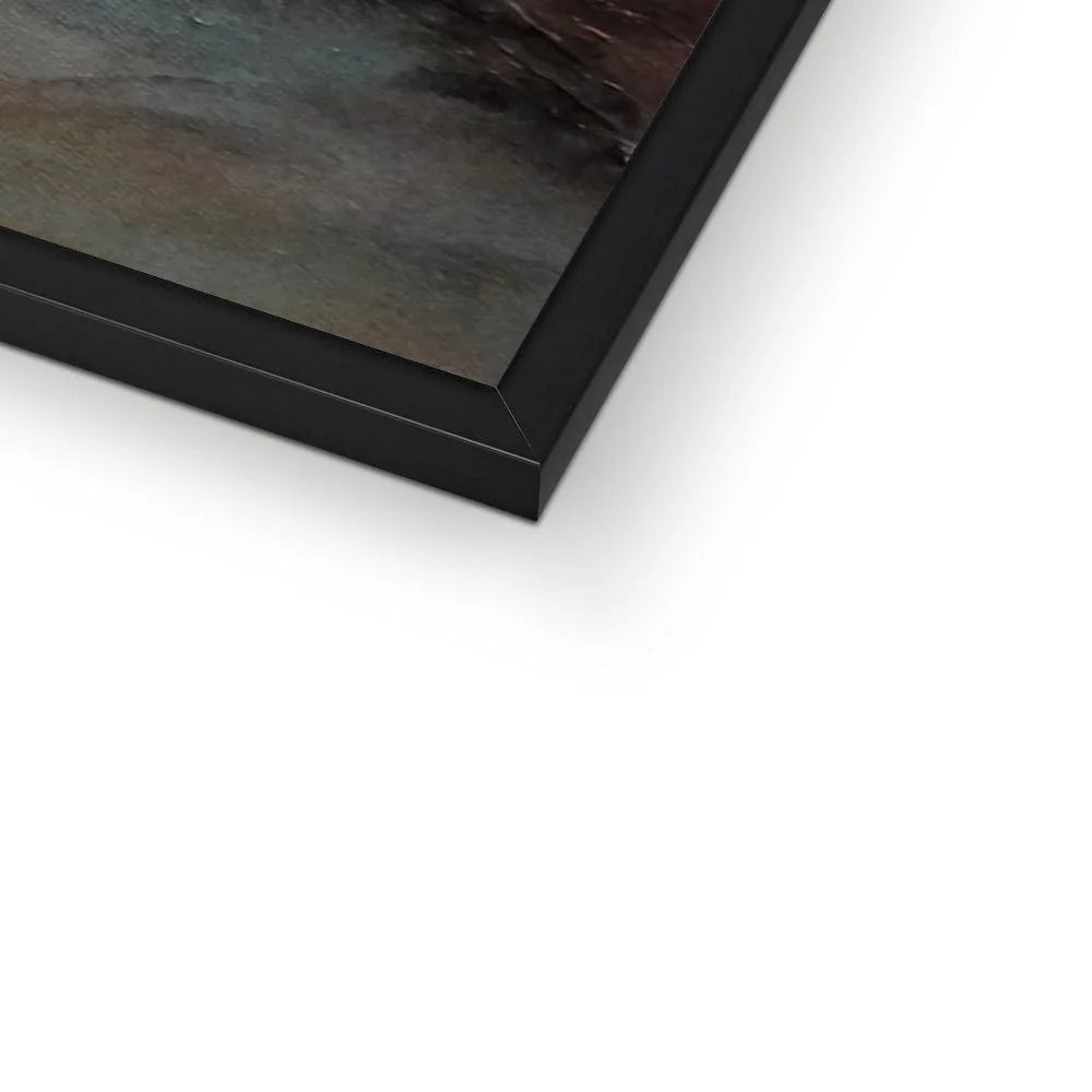 Cloch Lighthouse Dawn Framed Print - River Clyde Art Gallery Scotland Worldwide Shipping Scottish Artist Fine Prints and Paintings