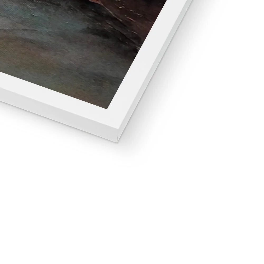 Cloch Lighthouse Dawn Framed Print - River Clyde Art Gallery Scotland Worldwide Shipping Scottish Artist Fine Prints and Paintings