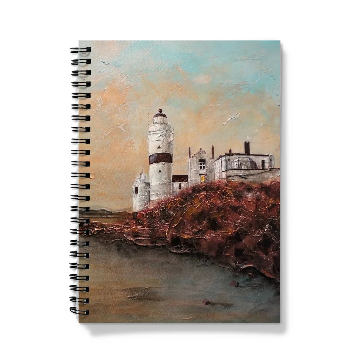 Cloch Lighthouse Dawn Notebook - River Clyde Art Gallery Scotland Worldwide Shipping Scottish Prints