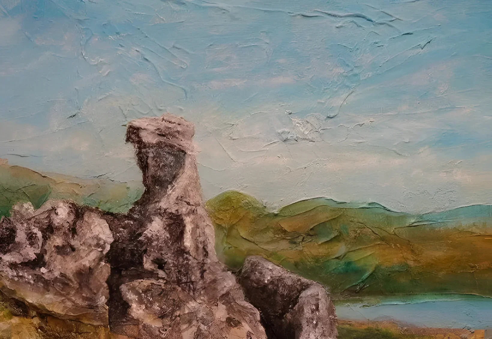 The Cobbler Ii - Lochs & Mountains Art Gallery Scotland Worldwide Shipping Textured Rock Formation Kevin Hunter Portfolio Giclee Prints