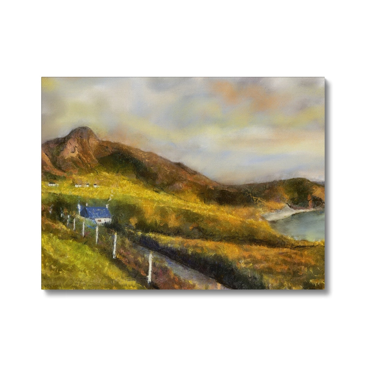 Coldbackie Canvas | Scottish Highlands & Lowlands Art Gallery | Paintings, Prints, Homeware and Art Gifts From Scotland By Scottish Artist Kevin Hunter