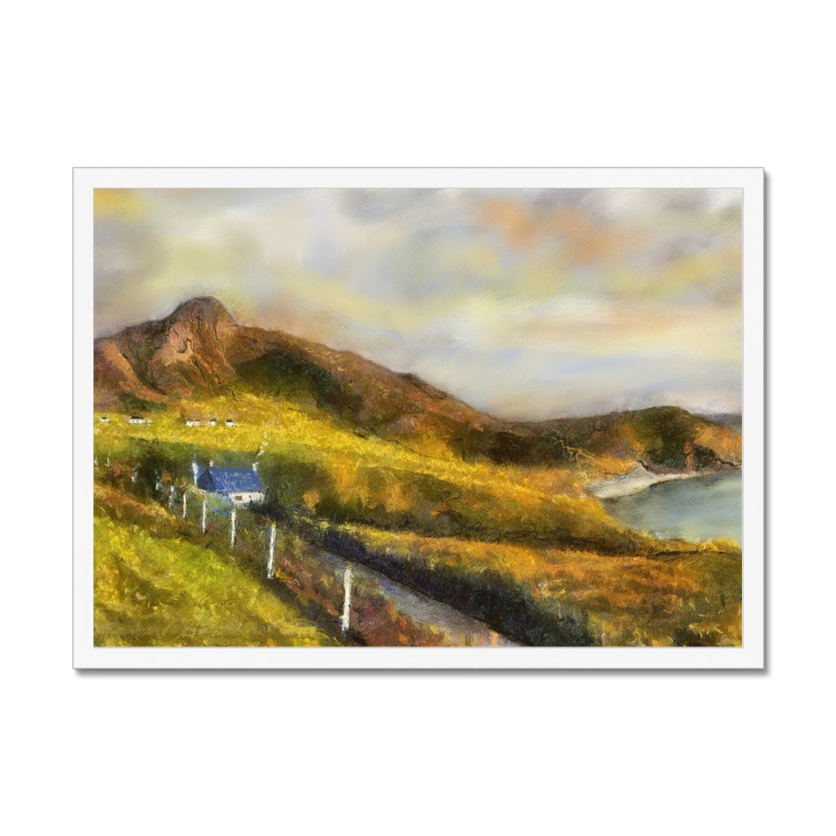 Coldbackie Painting | Framed Prints From Scotland