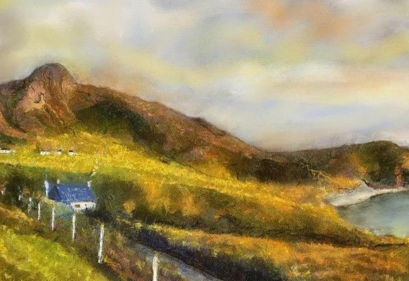 Coldbackie Scottish Landscape Painting