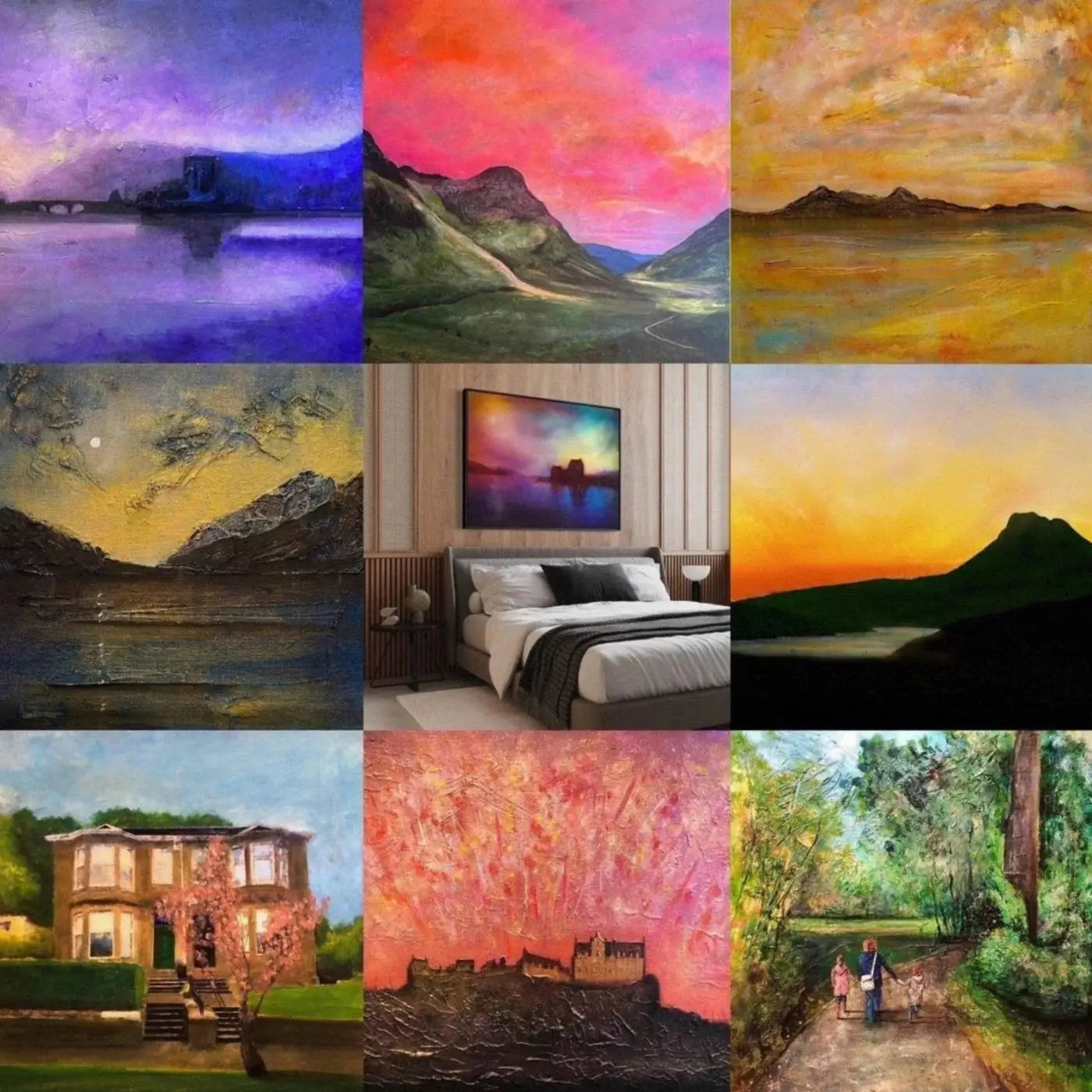 Paintings, Prints, Homeware & Art Gifts From Scotland By Scottish Artist Kevin Hunter