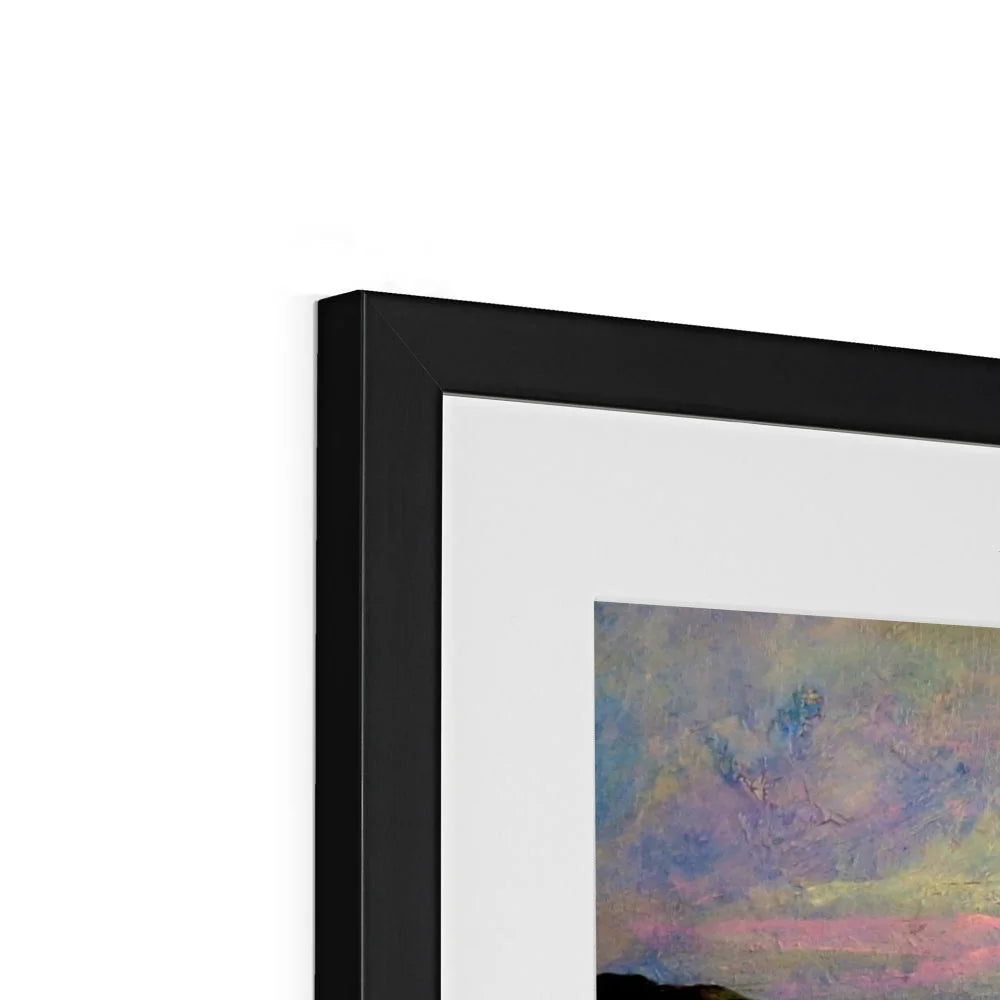 The Corryvreckan Whirlpool Framed & Mounted Print - Historic Iconic Art Gallery Scotland Worldwide Shipping Scottish Castles Paintings
