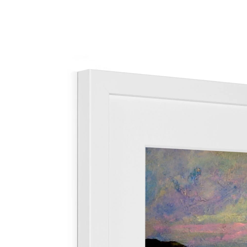 The Corryvreckan Whirlpool Framed & Mounted Print - Historic Iconic Art Gallery Scotland Worldwide Shipping Scottish Castles Paintings