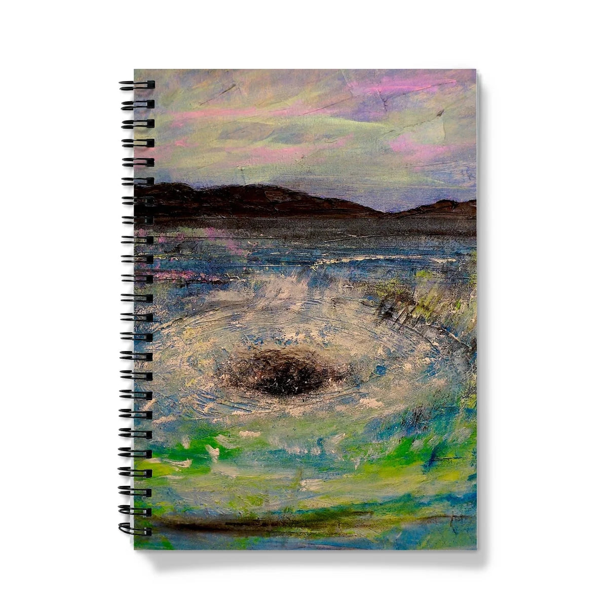 The Corryvreckan Whirlpool Notebook - Historic & Iconic Art Gallery Scotland Worldwide Shipping Scottish Castles Paintings and Fine Prints