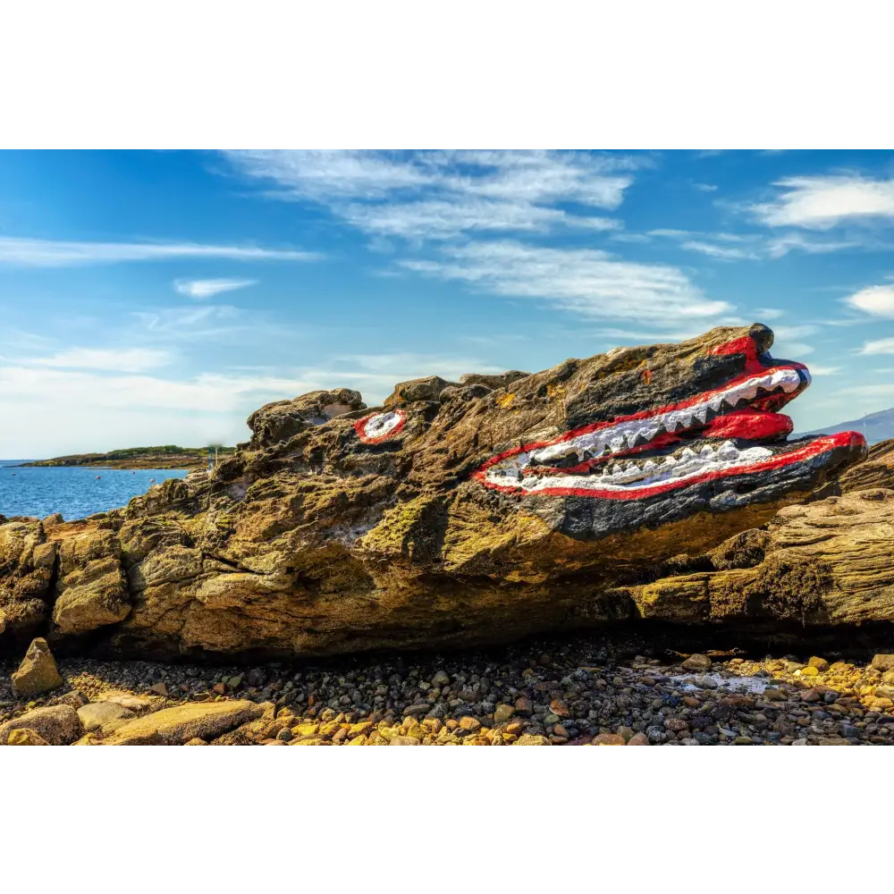Crocodile Rock Millport - Scottish Photography Prints - River Clyde Art Gallery Scotland