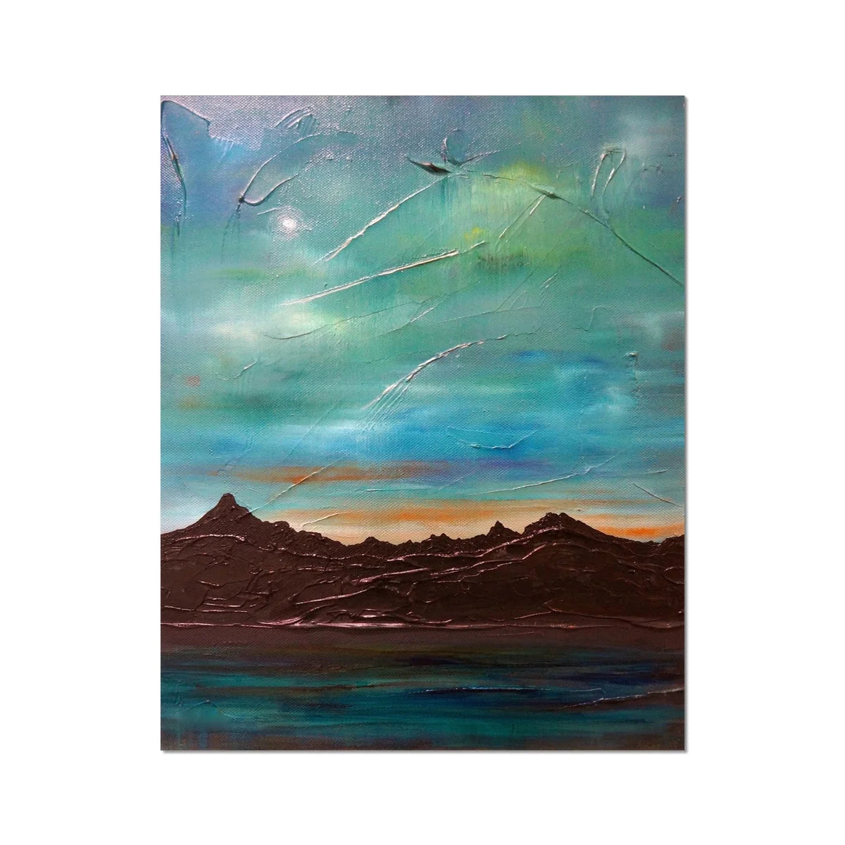 The Cuillin from Elgol Artist Proof Collector Print - Skye Art Gallery Scotland Worldwide Shipping Scottish Landscape Paintings and Prints