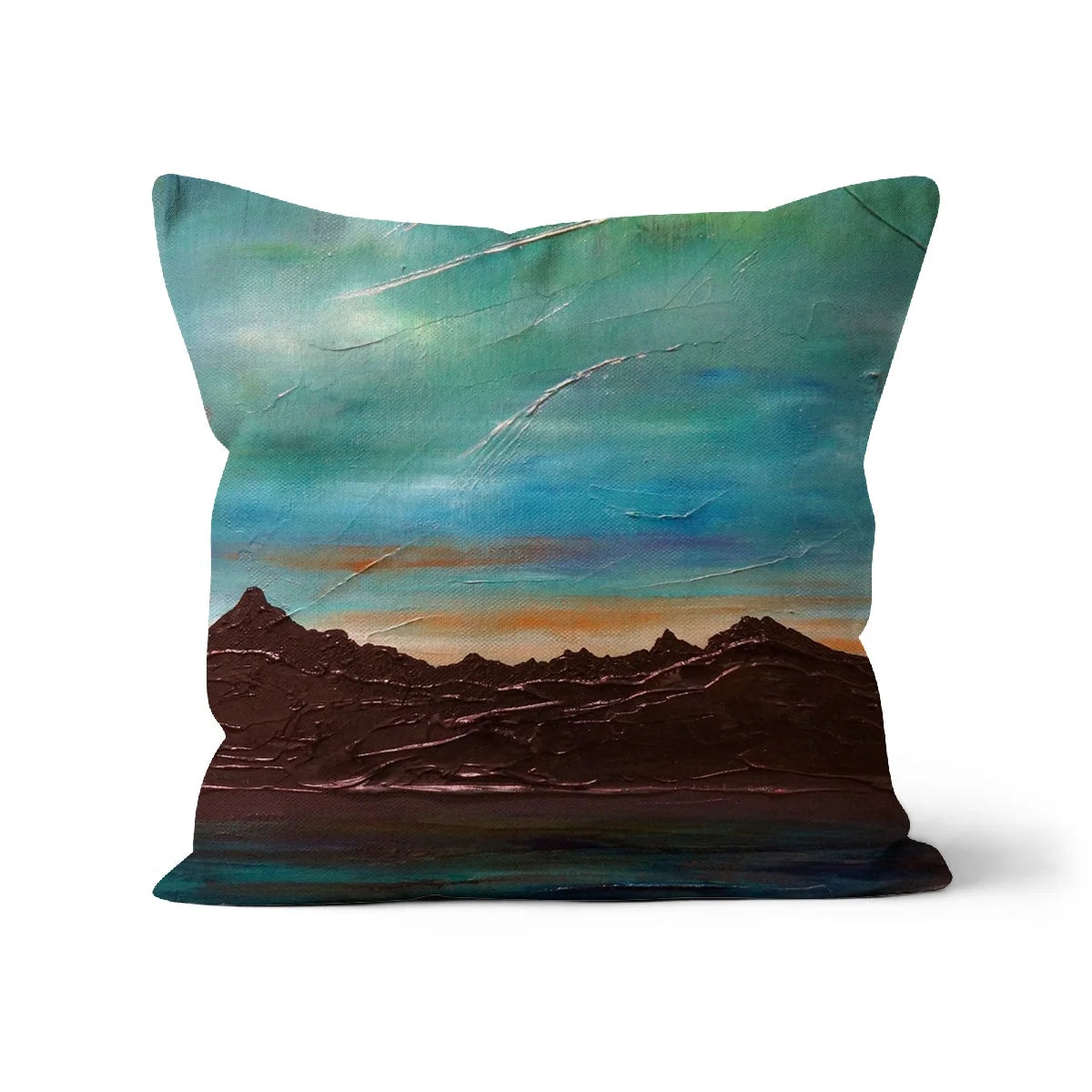 The Cuillin from Elgol Cushion - Skye Art Gallery Scotland Worldwide Shipping Scottish Landscape Paintings and Prints