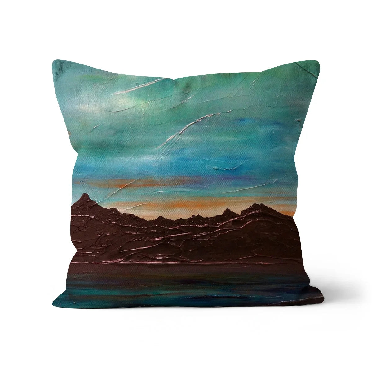 The Cuillin from Elgol Cushion - Skye Art Gallery Scotland Worldwide Shipping Scottish Landscape Paintings and Prints