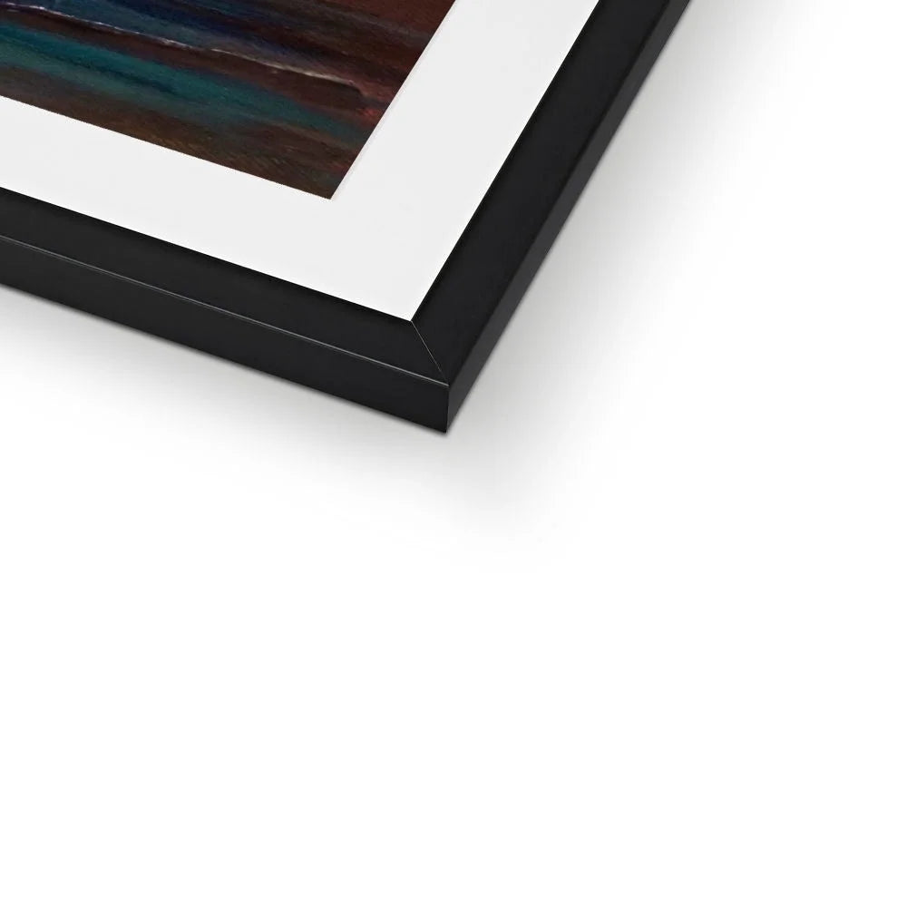 The Cuillin from Elgol Framed & Mounted Print - Skye Art Gallery Scotland Worldwide Shipping Scottish Landscape Paintings and Prints
