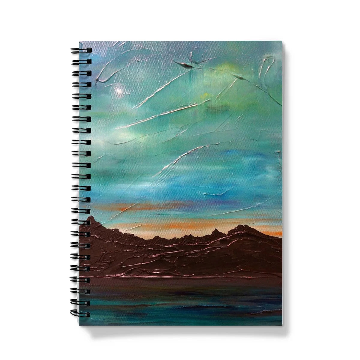 The Cuillin from Elgol Notebook - Skye Art Gallery Scotland Worldwide Shipping Scottish Landscape Paintings and Prints