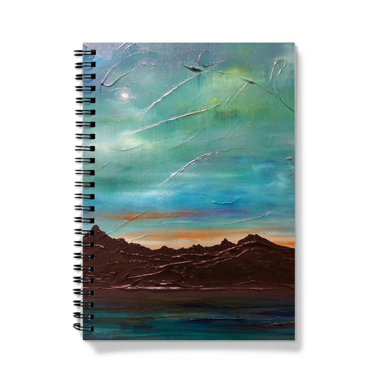 The Cuillin from Elgol Notebook - Skye Art Gallery Scotland Worldwide Shipping Scottish Landscape Paintings and Prints