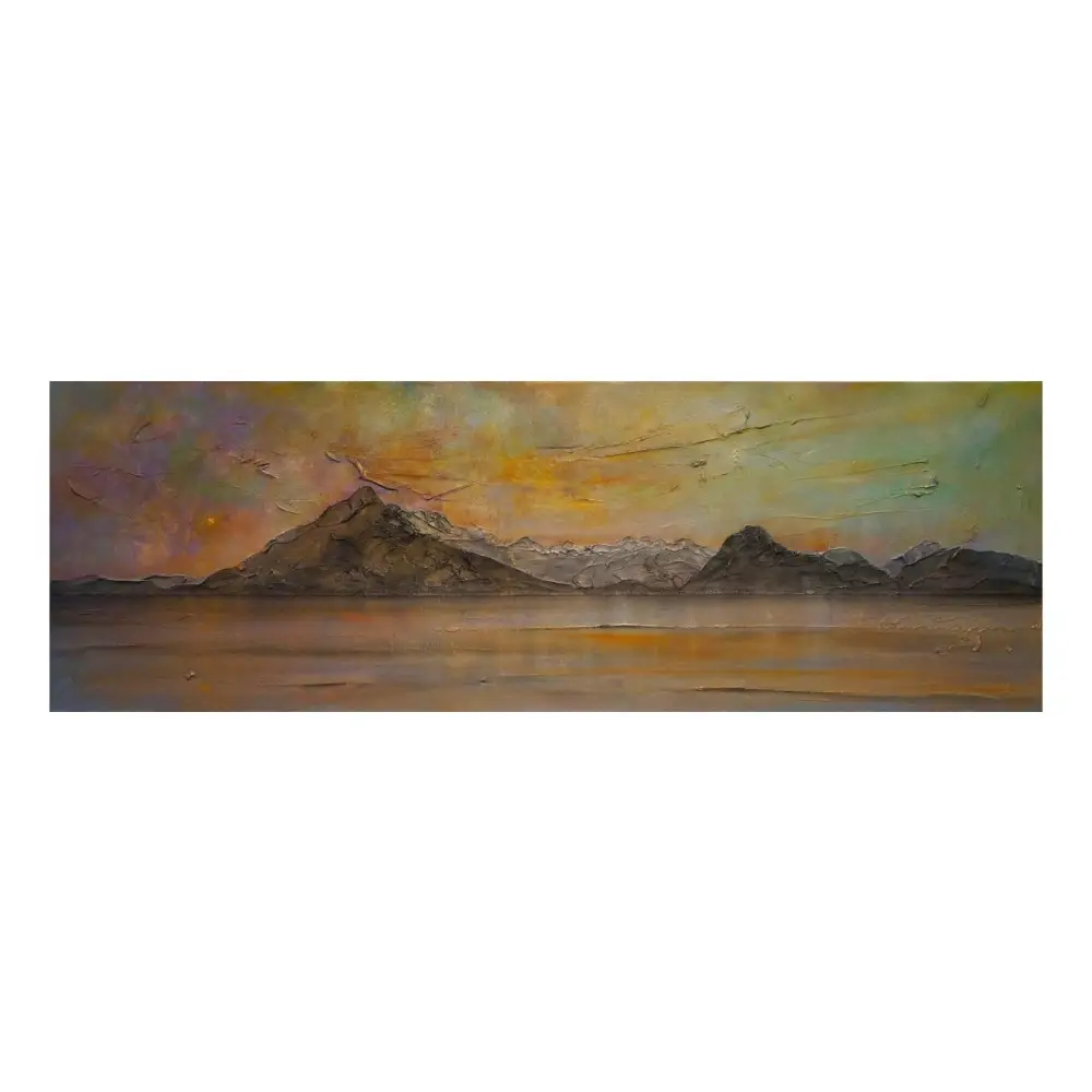 Cuillin Skye Dusk Fine Art Print