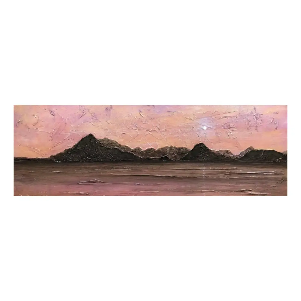 Cuillin Skye Moonset Fine Art Print
