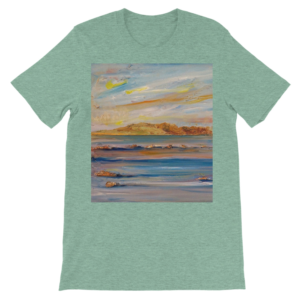 Tiree Dawn Unisex Short Sleeve T-Shirt | Scottish Art Gifts