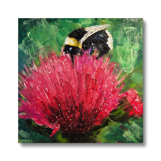 The Thistle & The Bee Eco Canvas | Scottish Art Gifts