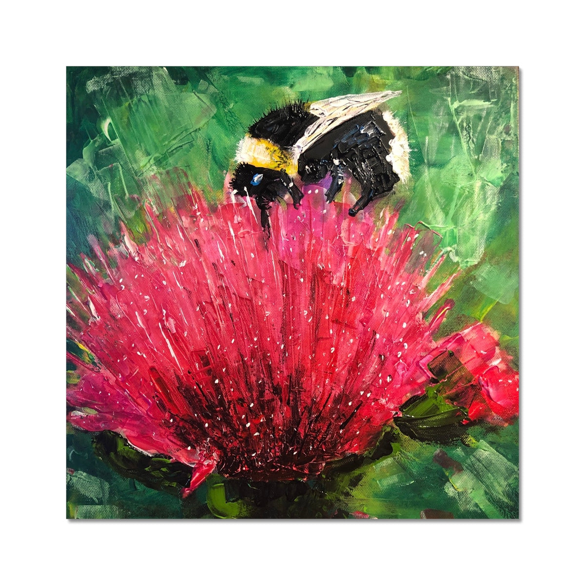 The Thistle & The Bee C-Type Print | Scottish Art Gifts
