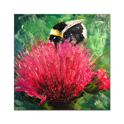 The Thistle & The Bee C-Type Print | Scottish Art Gifts