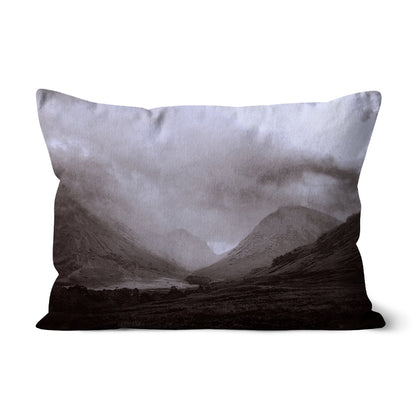 Glencoe Mist Cushion | Scottish Art Gifts
